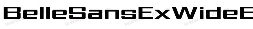 BelleSansExWideBold 字体转换 BelleSansExWideBold 字体转换